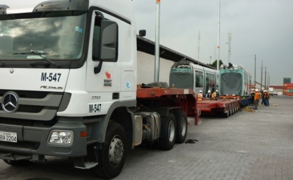 Foto de noticia Transporte de tranvía para ciudad de Cuenca